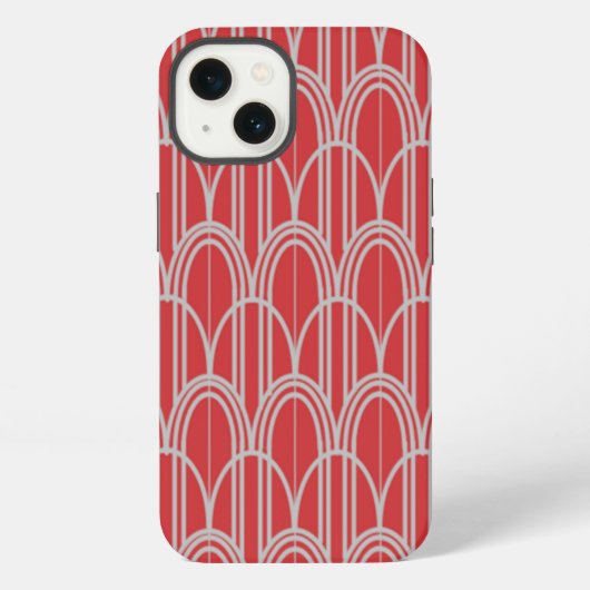Etui iPhone 13 Domes Art déco (Verso)