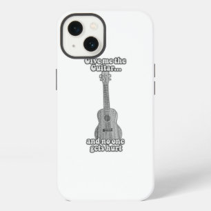 Etui iPhone 13 Donnez-moi la guitare et personne n'est blessé. N&