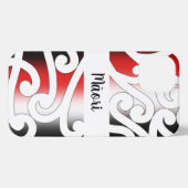 Etui iPhone 13 Dossier téléphonique maori (Verso Horizontal)