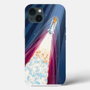 Etui iPhone 13 Double Boosté (Lancement de la Navette Spatiale)