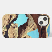 Etui iPhone 13 Double voûte avec le ciel bleu (Verso Horizontal)