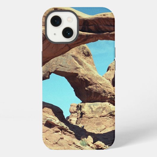 Etui iPhone 13 Double voûte avec le ciel bleu (Verso)