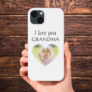 Etui iPhone 13 Douce Chère Amour Toi Grand-Mère Photo Couleur Mod