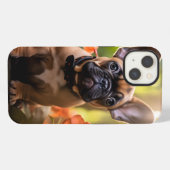 Etui iPhone 13 🐶💗Douce Frenchie chiot dans une jungle (Verso Horizontal)