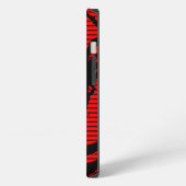Etui iPhone 13 Dragon rouge (Côté gauche)
