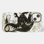 Etui iPhone 13 Dragon Traditionnel (Verso Horizontal)