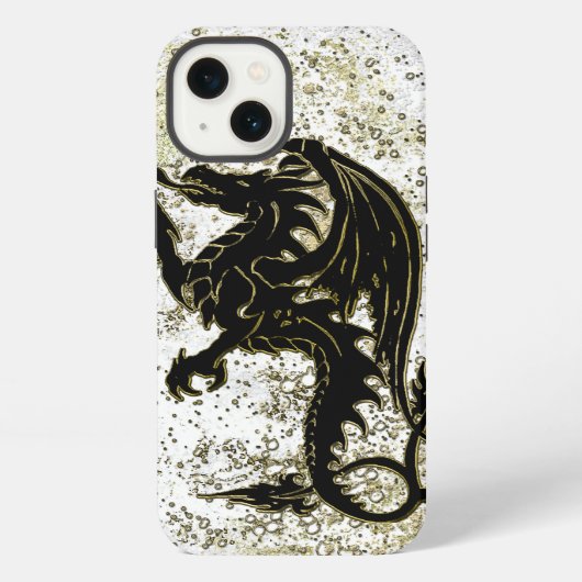 Etui iPhone 13 Dragon Traditionnel (Verso)