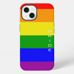 Etui iPhone 13 Drapeau arc-en-ciel des couleurs de la fierté gay