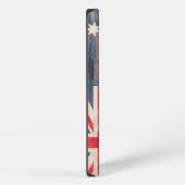 Etui iPhone 13 Drapeau australien sur bois (Côté droit)