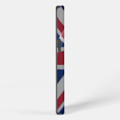 Etui iPhone 13 drapeau britannique flottant - (Côté droit)