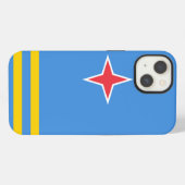 Etui iPhone 13 Drapeau d'Aruba (Verso Horizontal)