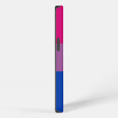 Etui iPhone 13 Drapeau de fierté bisexuel (Côté droit)