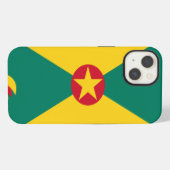Etui iPhone 13 Drapeau de Grenade (Verso Horizontal)