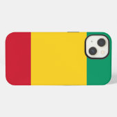 Etui iPhone 13 Drapeau de Guinée (Verso Horizontal)