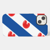 Etui iPhone 13 Drapeau de la Frise (Verso Horizontal)