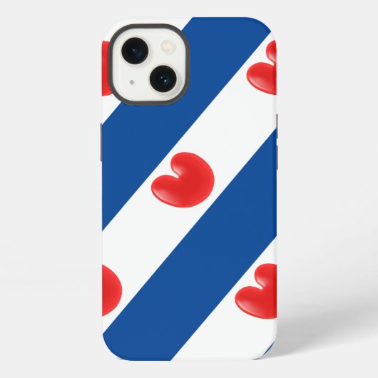 Etui iPhone 13 Drapeau de la Frise (Verso)