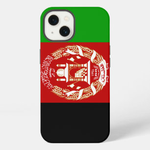 Etui iPhone 13 Drapeau de l'Afghanistan