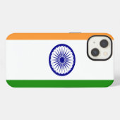 Etui iPhone 13 Drapeau de l'Inde (Verso Horizontal)