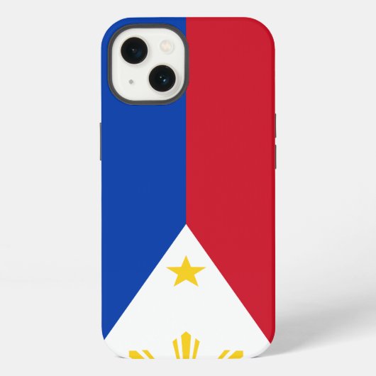 Etui iPhone 13 Drapeau des Philippines (Verso)