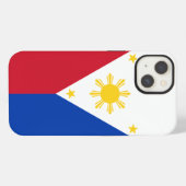 Etui iPhone 13 Drapeau des Philippines (Verso Horizontal)