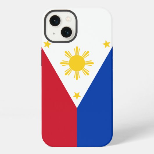 Etui iPhone 13 Drapeau des Philippines (Verso)