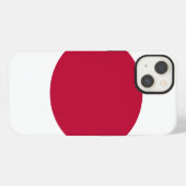 Etui iPhone 13 Drapeau du Japon (Verso Horizontal)