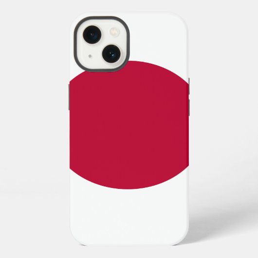 Etui iPhone 13 Drapeau du Japon (Verso)