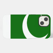 Etui iPhone 13 Drapeau du Pakistan (Verso Horizontal)