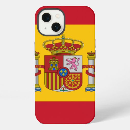 Etui iPhone 13 drapeau espagne (Verso)