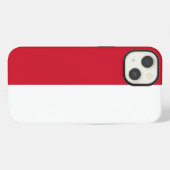Etui iPhone 13 Drapeau Indonésie (Verso Horizontal)