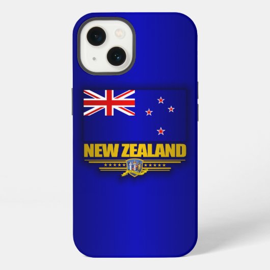 Etui iPhone 13 Drapeau néo-zélandais (Verso)