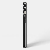 Etui iPhone 13 Drapeau Thin Blue Line USA (Côté gauche)