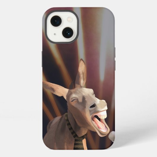 Etui iPhone 13 Drôle Singe - Amateurs d'âne (Verso)