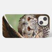 Etui iPhone 13 Duc En vol (Verso Horizontal)