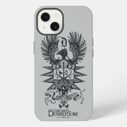 Etui iPhone 13 Dumbledore's Crest (Verso)