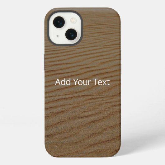 Etui iPhone 13 Dune de sable-Abstrait par Shirley Taylor (Verso)