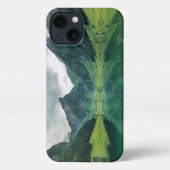Etui iPhone 13 Eau | Lac Alpes suisses (Verso)