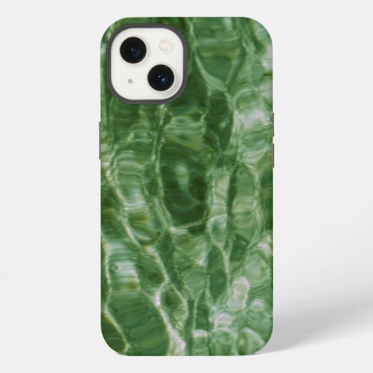 Etui iPhone 13 Eau verte (Verso)