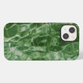 Etui iPhone 13 Eau verte (Verso Horizontal)