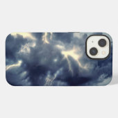 Etui iPhone 13 Éclair orage (Verso Horizontal)