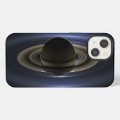 Etui iPhone 13 Éclipse de Saturne (Verso Horizontal)