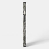 Etui iPhone 13 Écorce d'arbre grain de bois sec rustique faux (Côté gauche)
