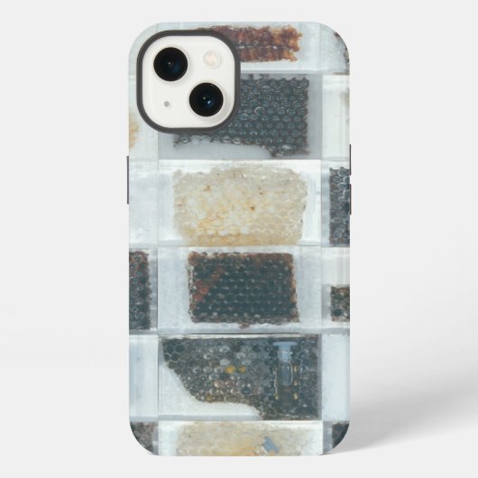 Etui iPhone 13 Écoulements de résine d'abeille (Verso)