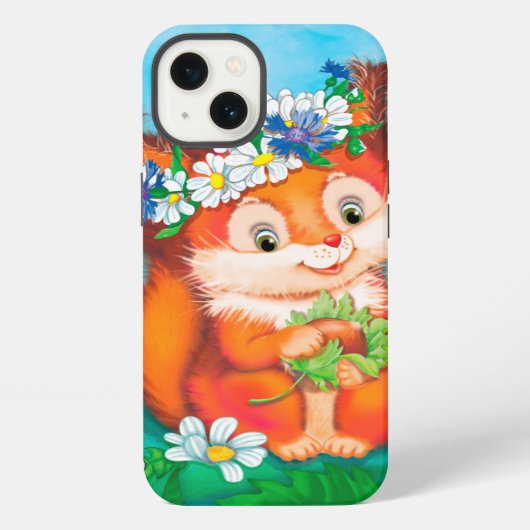 Etui iPhone 13 Écureuil (Verso)