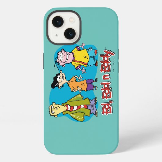 Etui iPhone 13 Ed, Edd, et Eddy souriant (Verso)