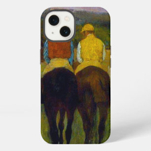 Etui iPhone 13 Edgar Degas Chevaux de course à Longchamp