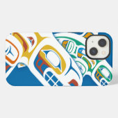 Etui iPhone 13 Édition 2014 d'orque de Tlingit pour l'iPhone 6 (Verso Horizontal)
