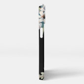 Etui iPhone 13 Élégant floral et papillon (Côté droit)