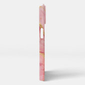 Etui iPhone 13 Elégante boîte de téléphone rose or fille (Côté droit)