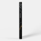 Etui iPhone 13 Élite Marbre Noir (Côté droit)